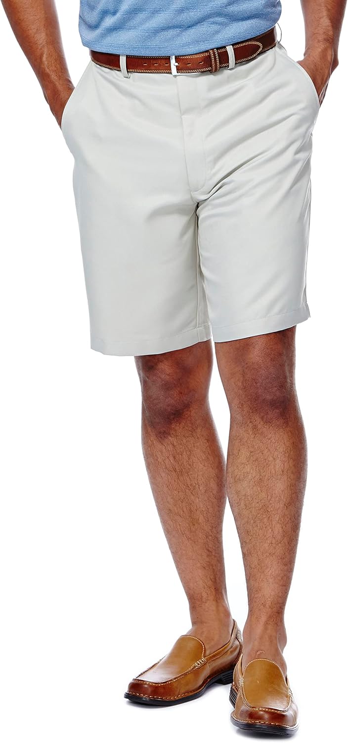 Haggar mens Cool 18 Classic Fit Expandable Waist Short Review