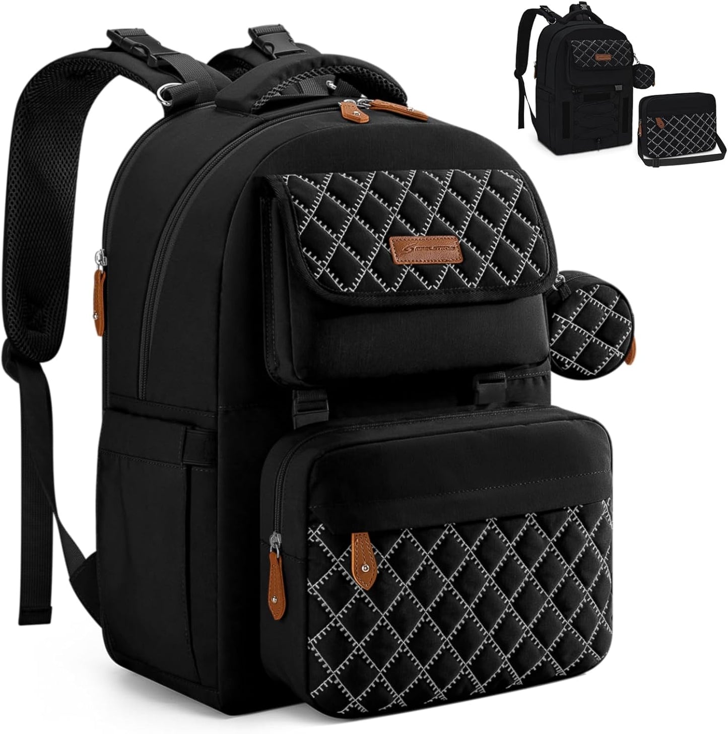 Maelstrom Diaper Bag Backpack for Twins - Stylish and Expandable