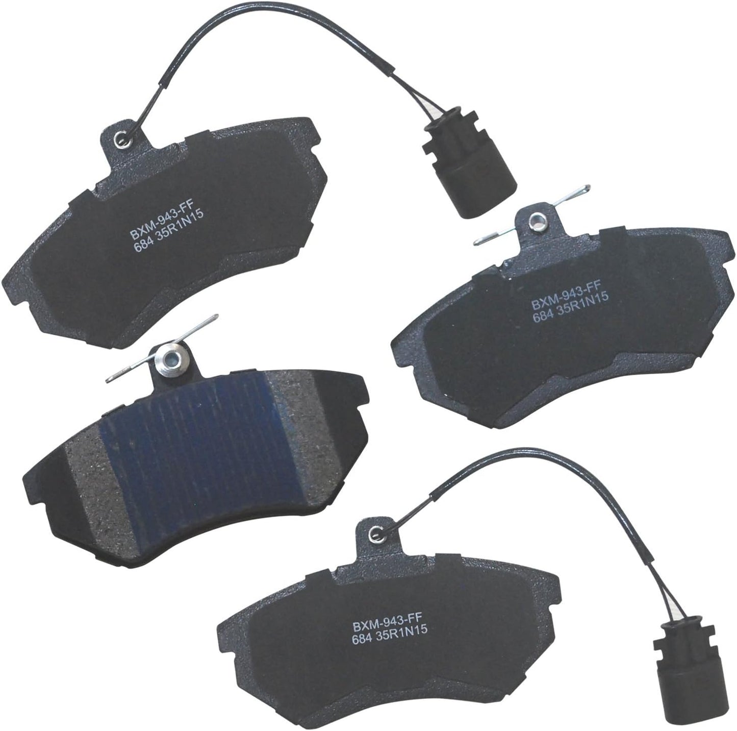 Bendix Premium SBM684 Semi-Metallic Brake Pads for VW Golf, Jetta