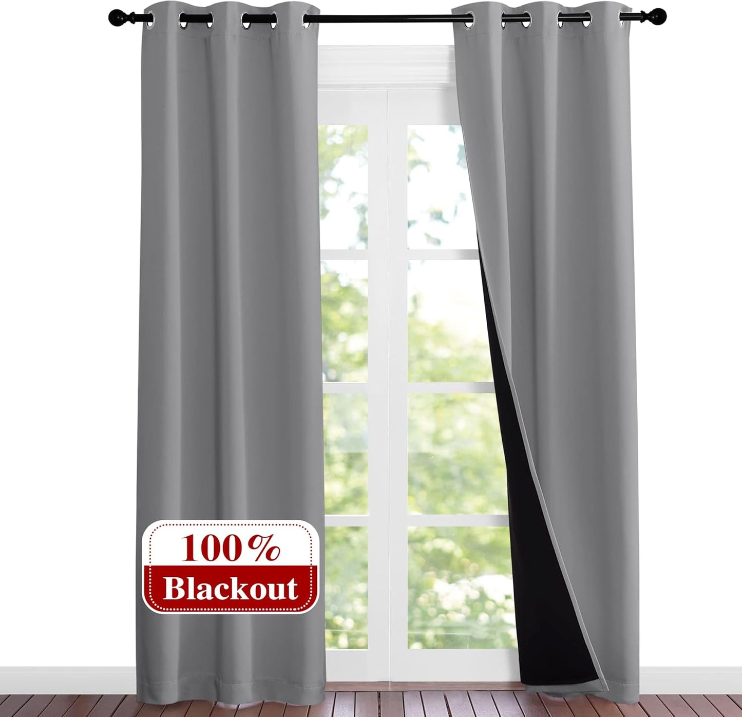 NICETOWN Full Shade Curtain Panels for Energy Smart Living