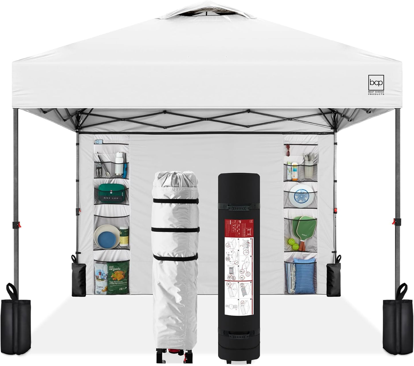 Best Choice Products 10x10ft Easy Pop Up Canopy for Events