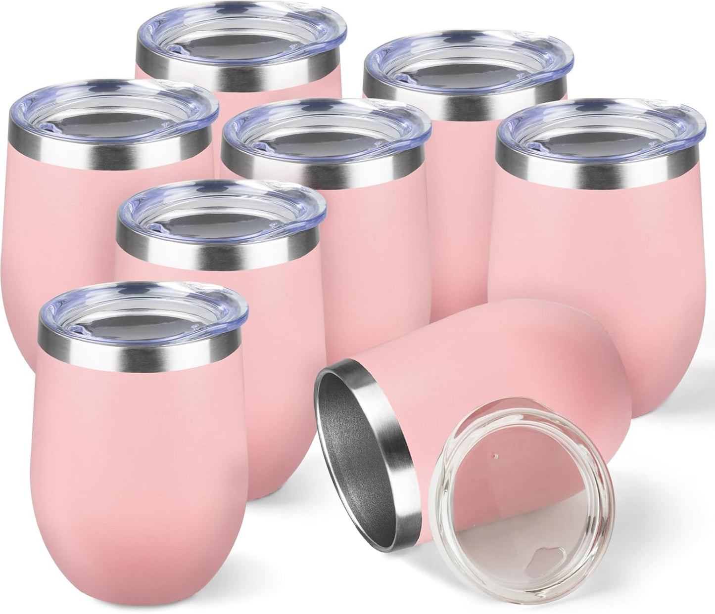 StarSpeed 12oz Wine Tumblers - Insulated Travel Mugs for All Drinks