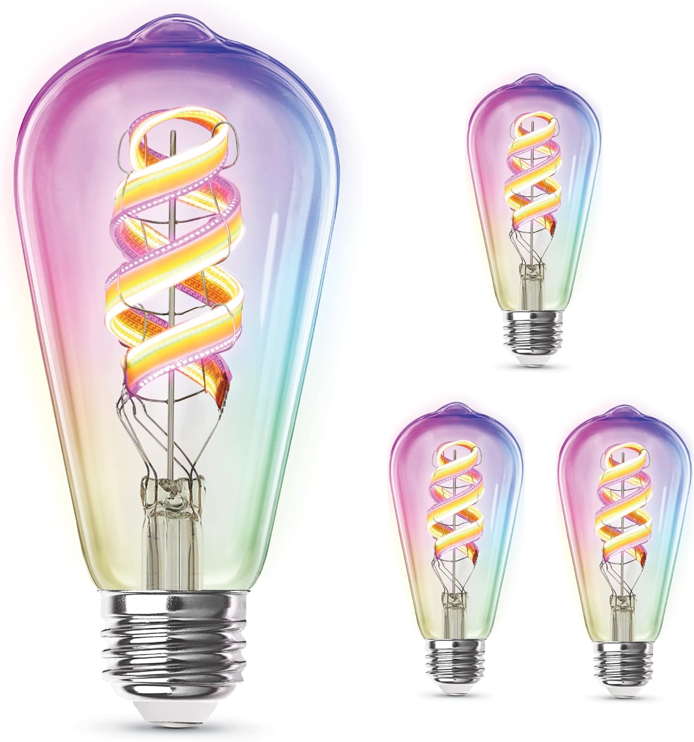 Feit Electric ST21 Smart Spiral LED Bulb with Color Changing