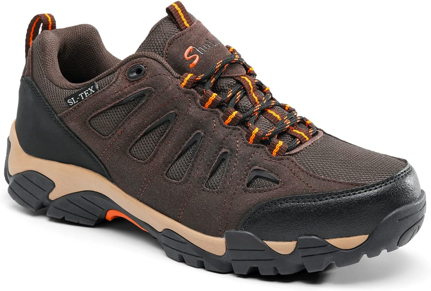 SHULOOK Men's Waterproof Hiking Shoes for Outdoor Adventures