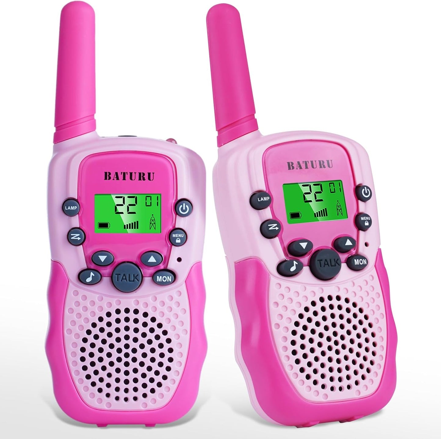 Pink Kids Walkie Talkies - Easy, Fun Communication!