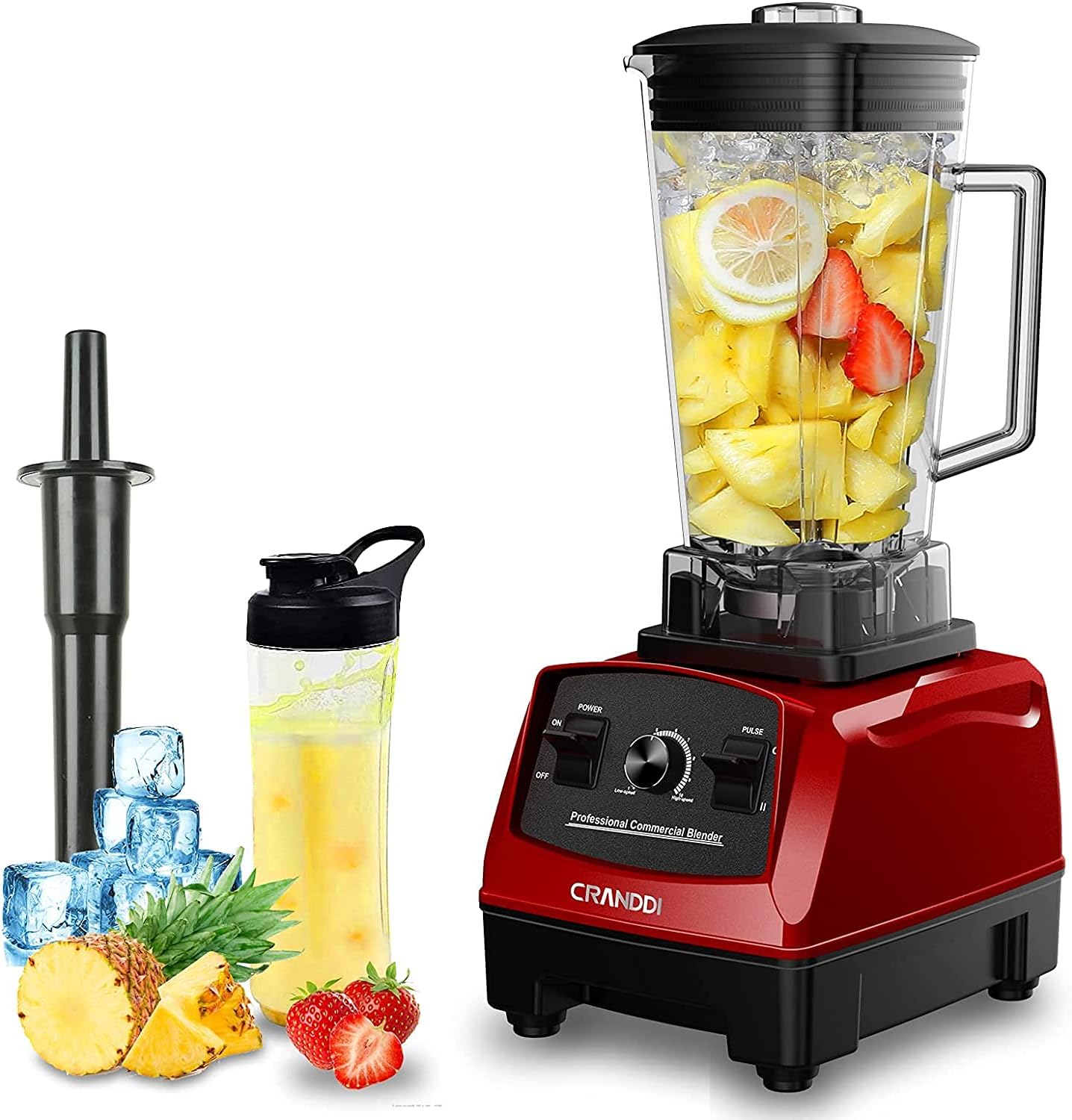 1500W Professional Blender - 70oz Pitcher, 10-speeds, Self-Cleaning