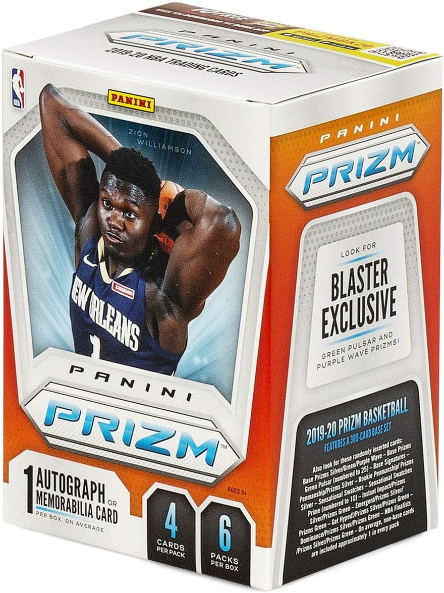 2019 2020 Panini PRIZM Basketball Blaster Box with Autograph