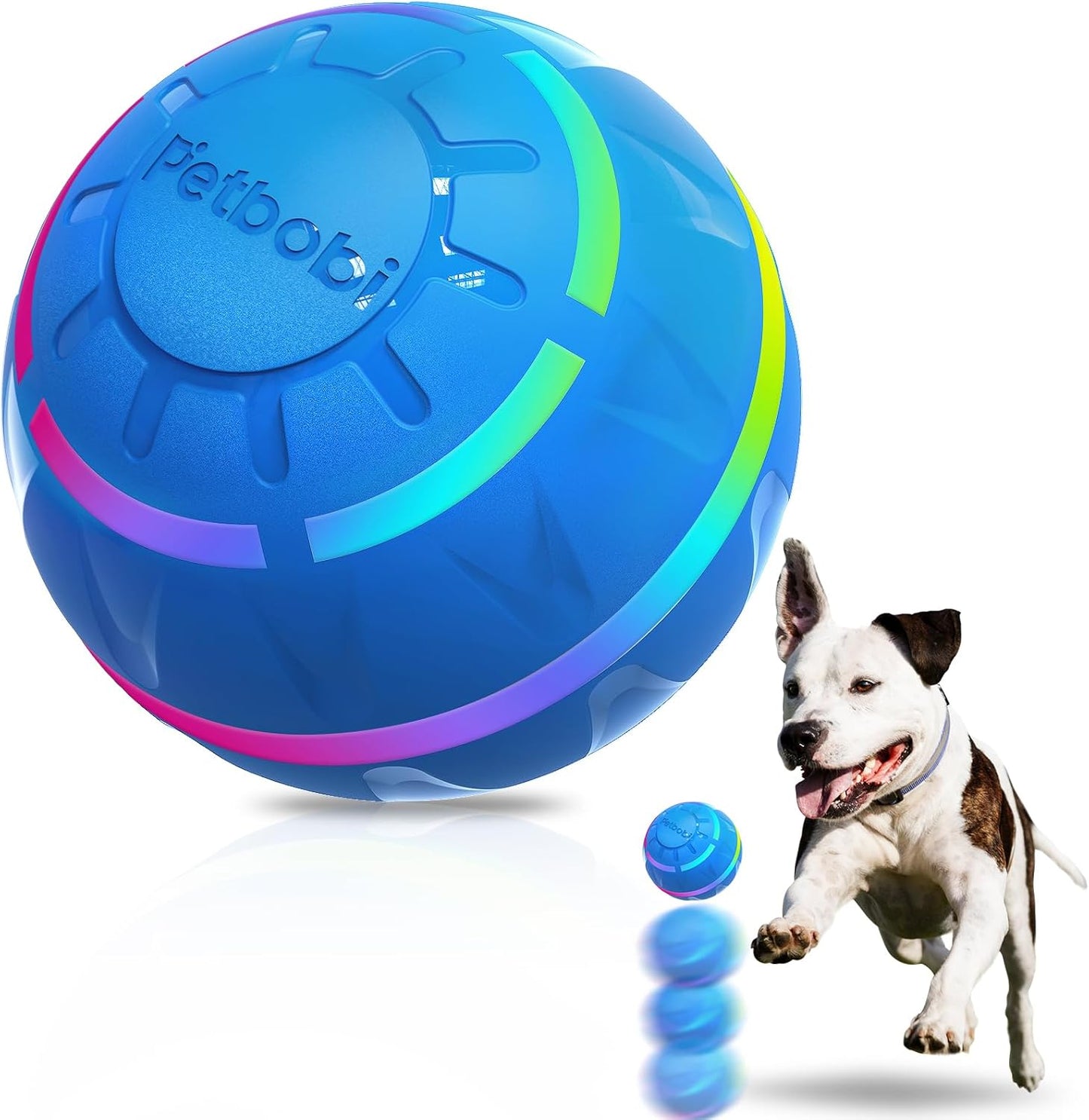 USB Rechargeable LED Dog Ball by Petbobi