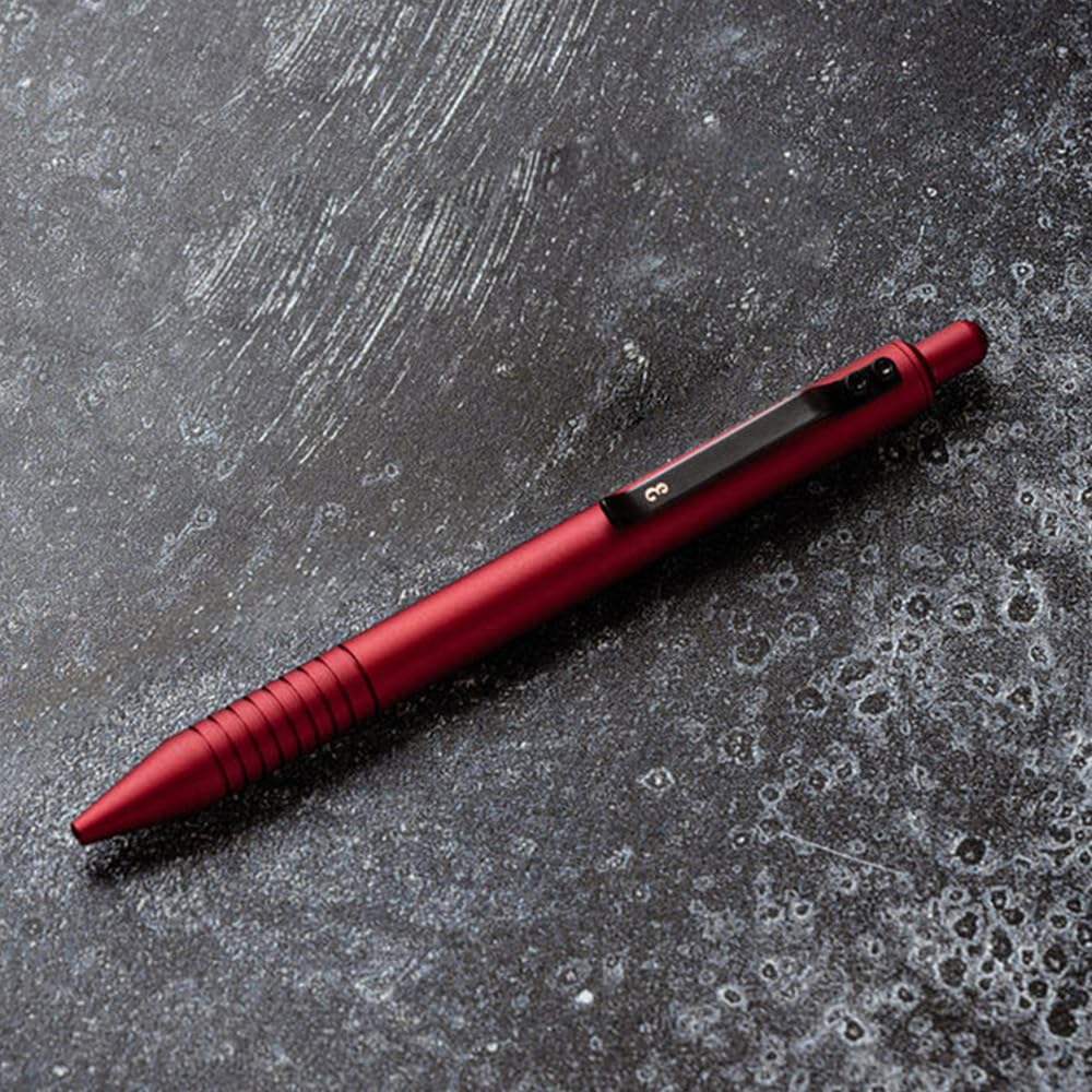 Everyman Grafton Super Matte Full Click Ballpoint Pen Oxblood