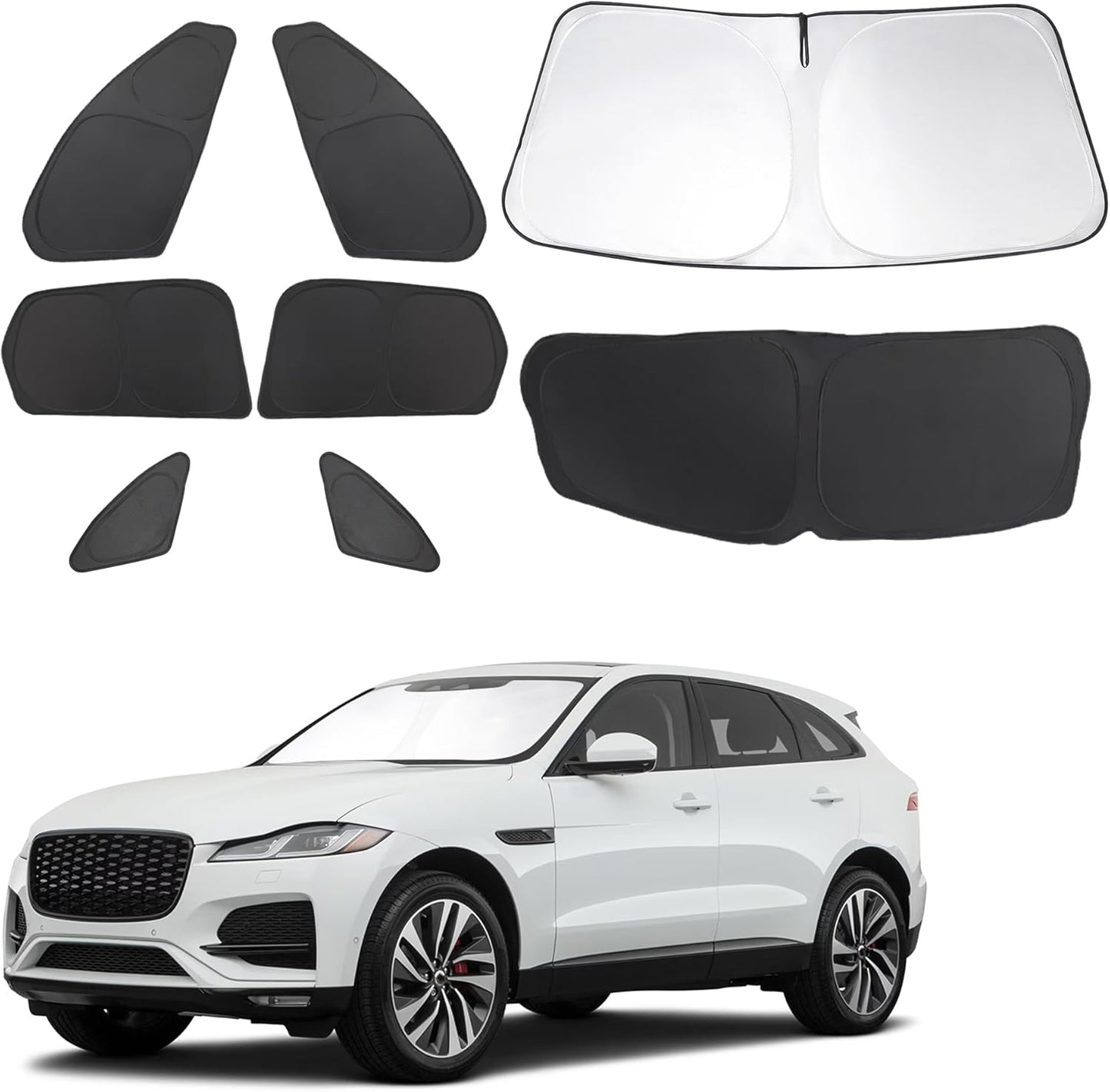 Custom Fit Window Shades for Jaguar F-Pace 2016-2025 Models