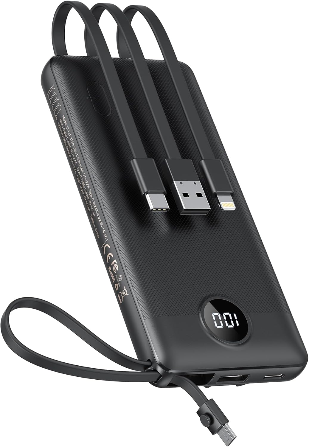 Fast Charge VEEKTOMX 10000mAh Power Bank