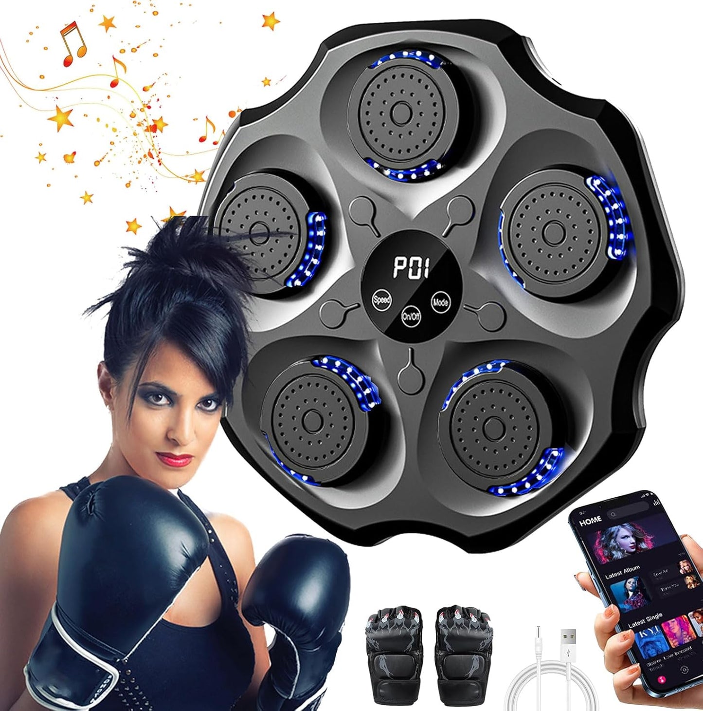 Smart Bluetooth Punching Game for Home & Gym