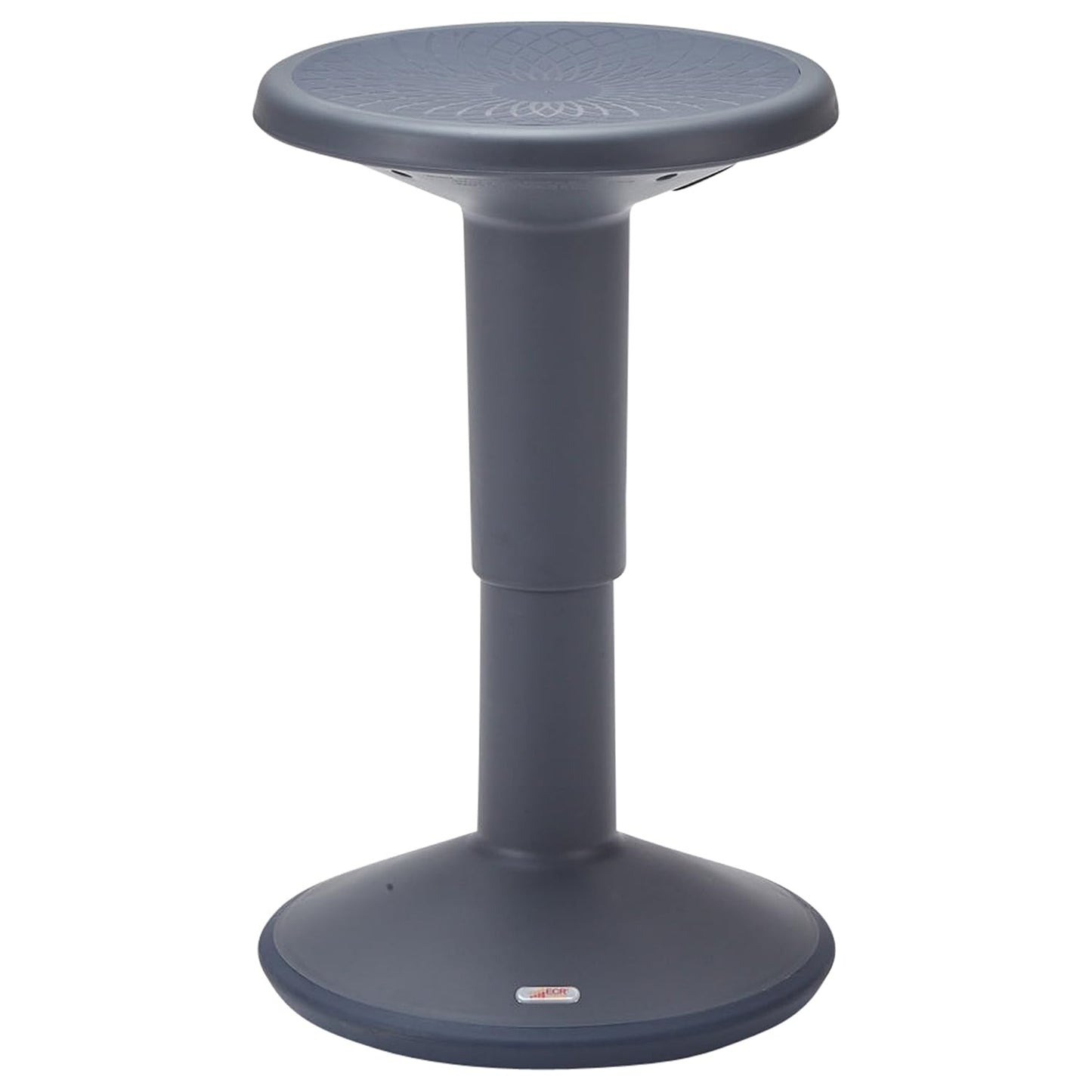 ECR4Kids SitWell Wobble Stool for Active Seating in Grey
