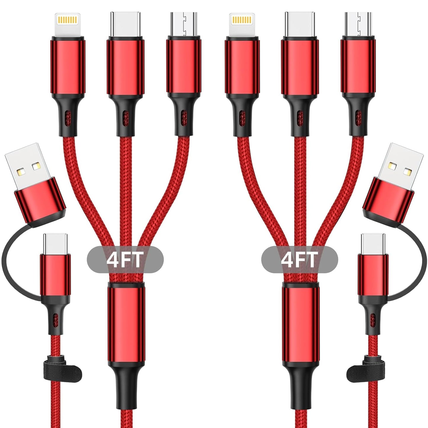 6-in-1 USB C Multi Charging Cable | Universal Compatibility