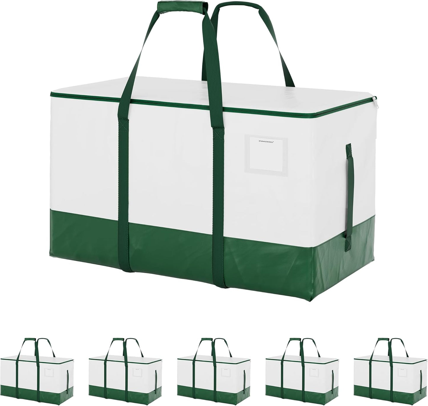 StorageWorks Extra Large Moving Bags with Lid for Easy Packing