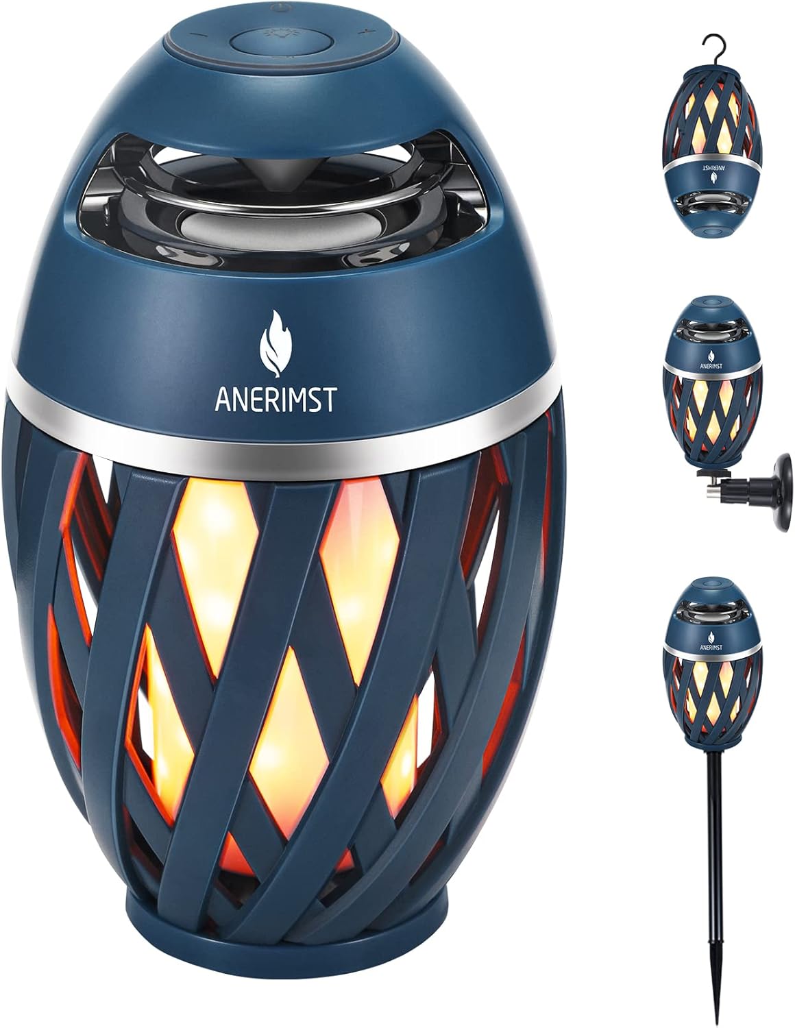 Outdoor Bluetooth Speaker with Torch LED Light for Unique Gifts