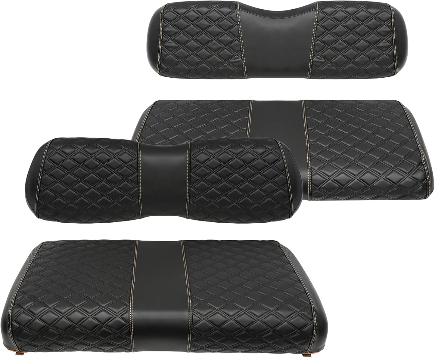 Golf Cart Seat Covers Waterproof and Sun Resistant for Club Car