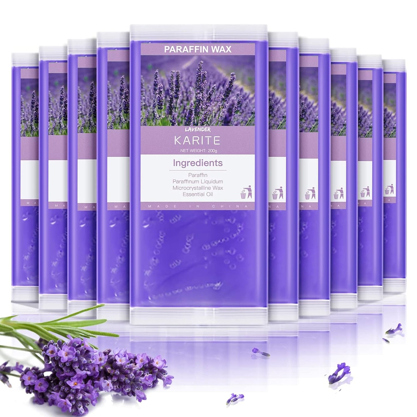 KARITE Paraffin Wax Refills for Hand and Feet Hydration