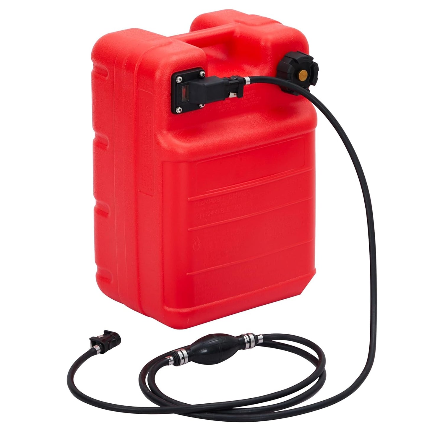 6-Gallon Marine Fuel Tank with I-Shaped Handle for Easy Carry