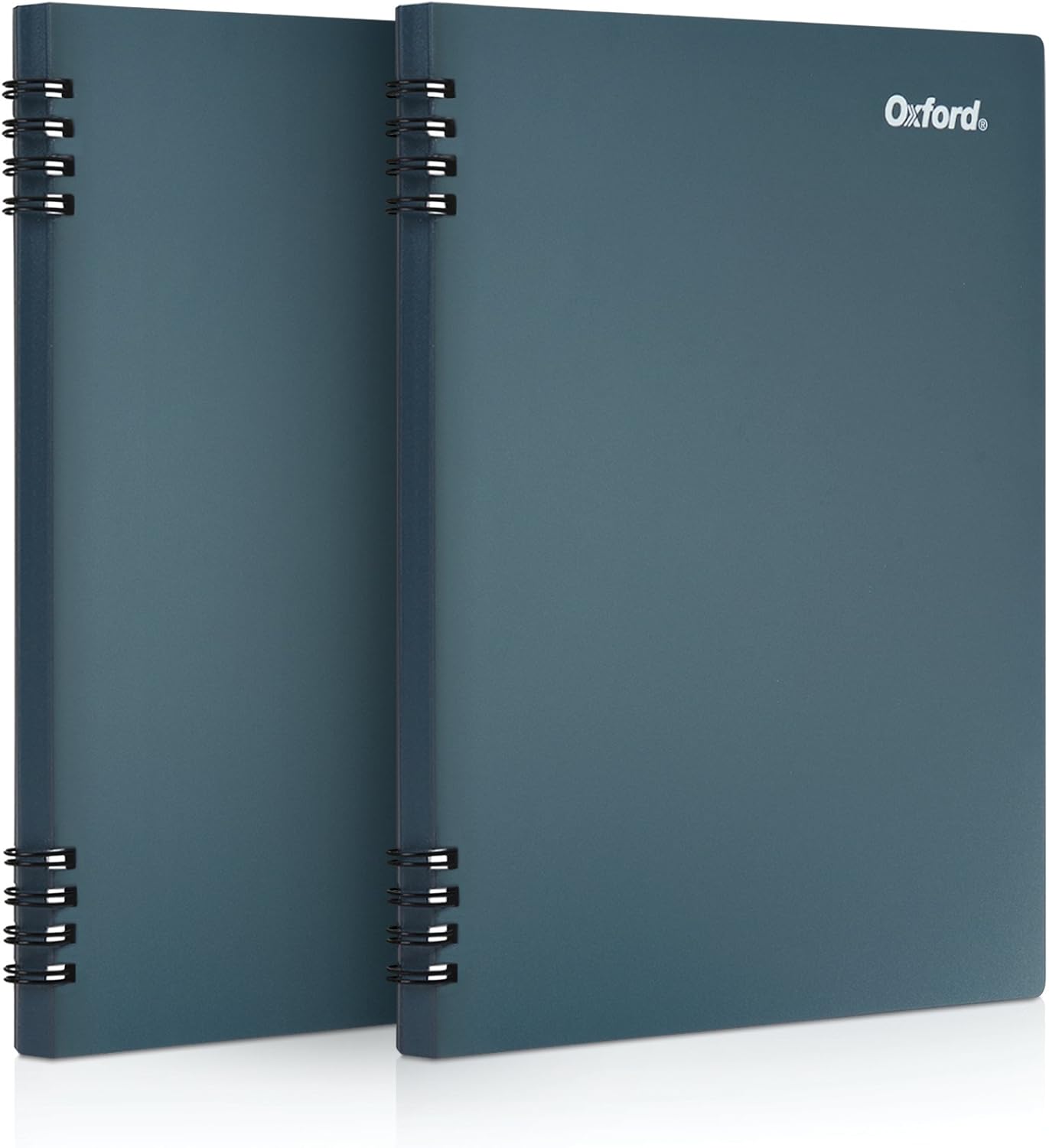 Smooth Note-Taking: Oxford Stone Paper Notebook, Blue Cover, 2 Pack
