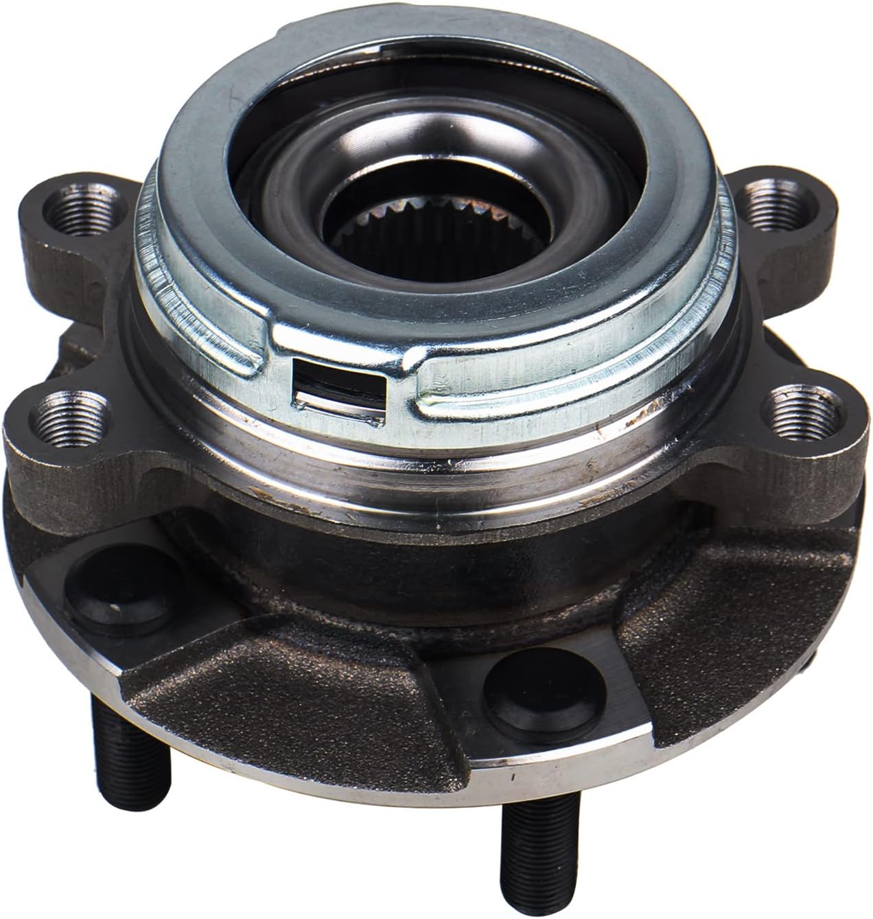 KUSATEC 513296 Front Wheel Bearing and Hub Assembly for Nissan