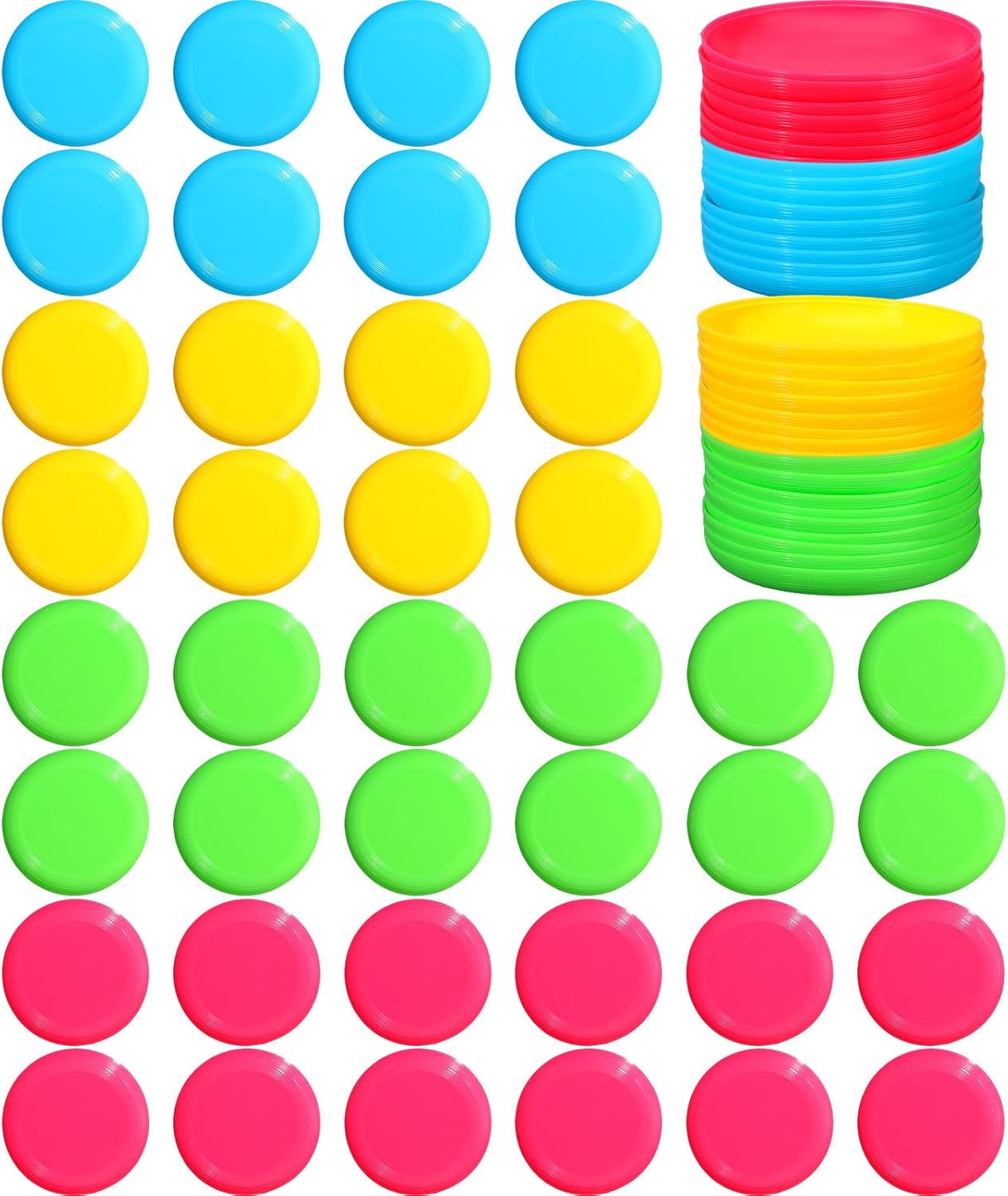 Hiboom Kids Flying Discs - Mini Classic Soft Flyer Toy