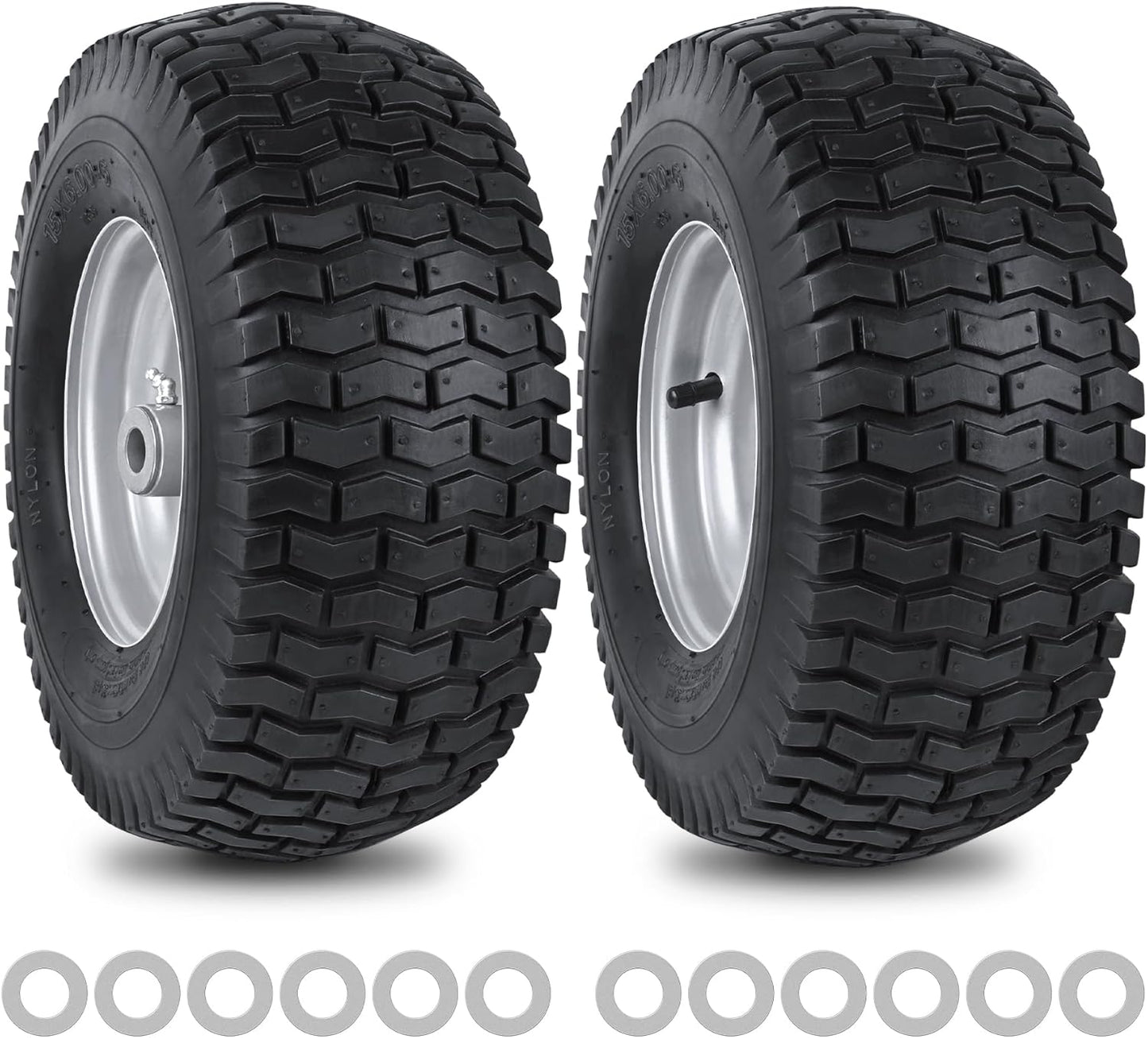 15x6.00-6nhs Lawn Mower Front Tire 4 Ply for Garden Tractors