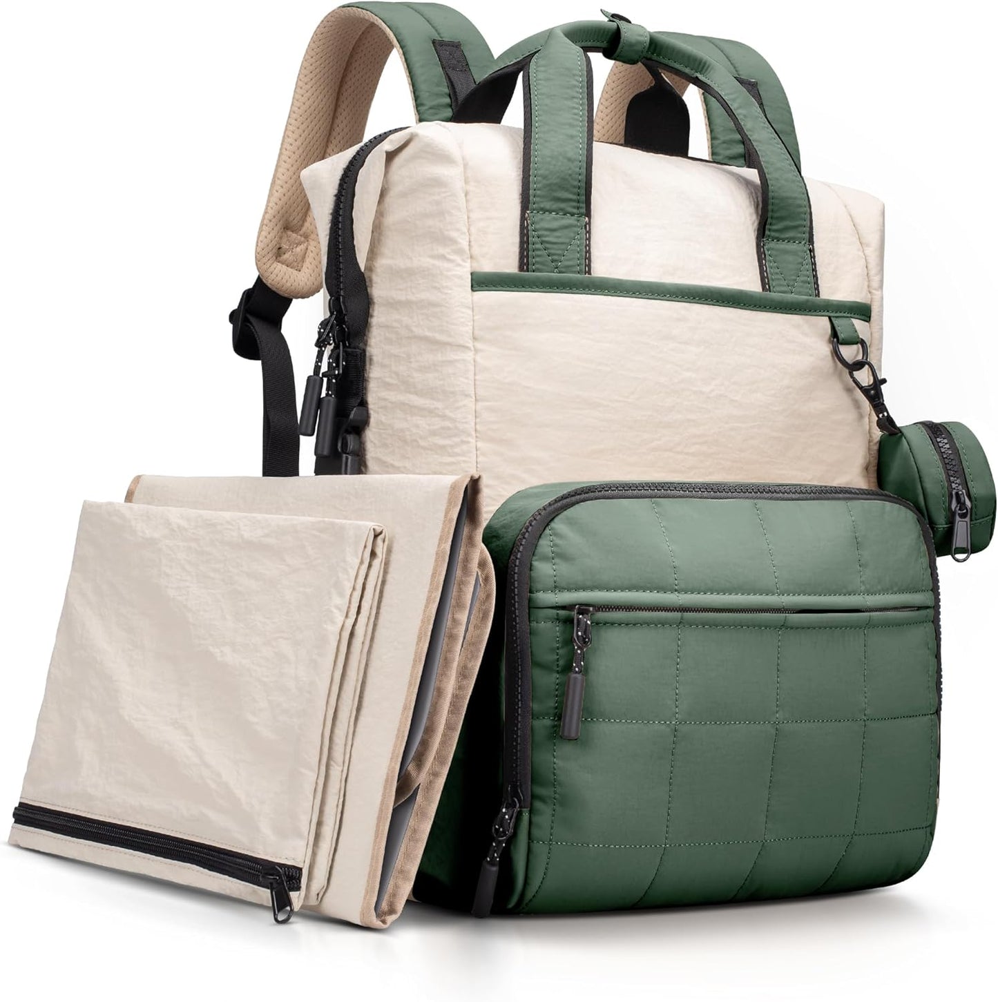 VONAL Diaper Bag Backpack: Lightweight Travel Diaper Bag