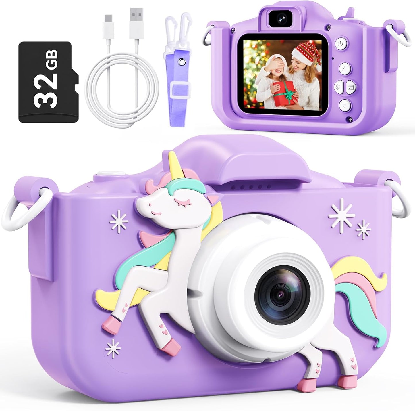 1080P HD Kids Camera for Girls