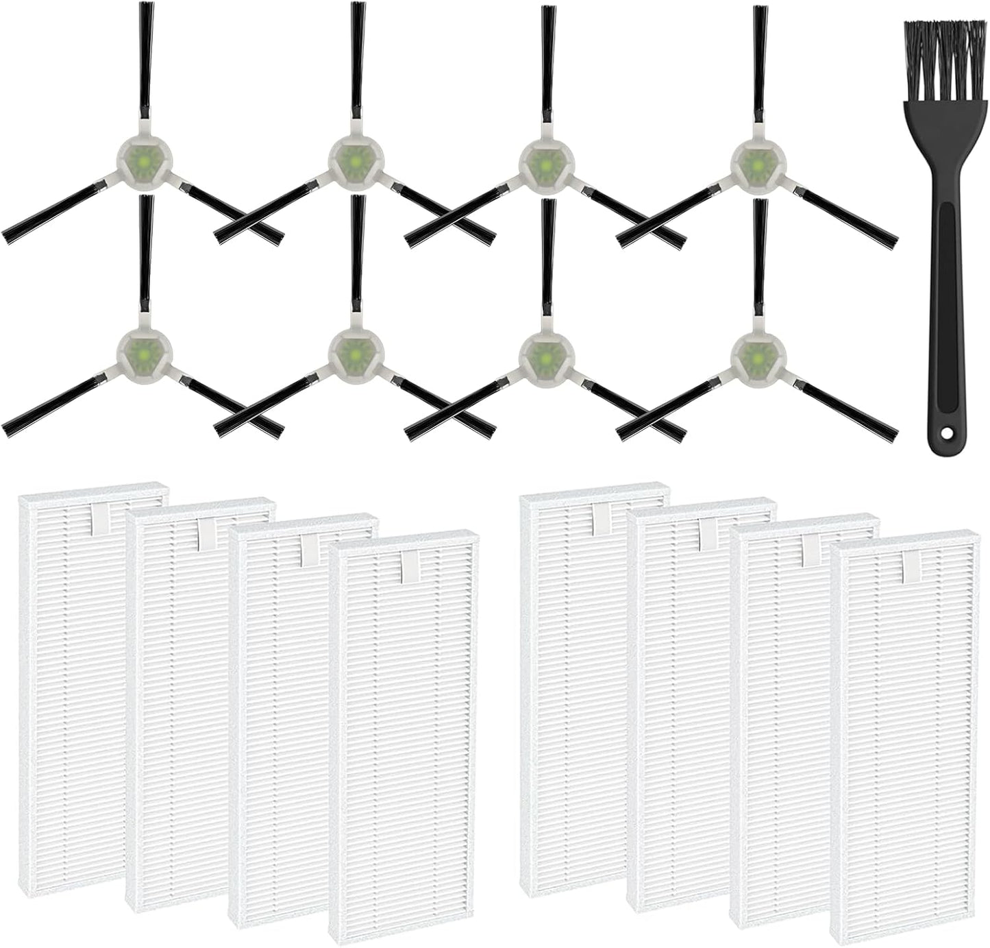 Lacvik - 16 Pack Filter Replacement Parts for Lefant Robot Vacuum - Ultimate Cleaning Power!