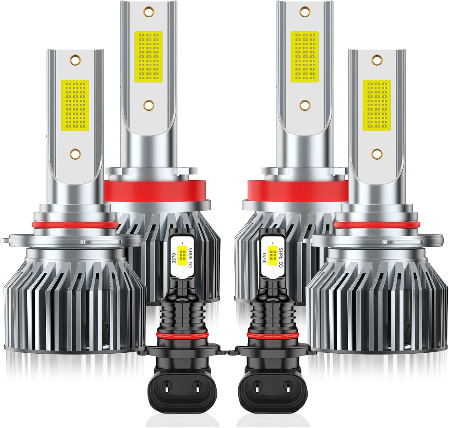Fit For Ford F150 2015-2023 Driving Light Bulbs Combo Review