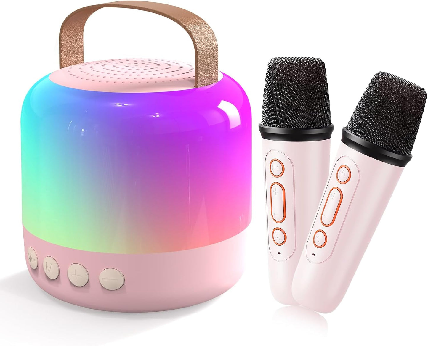 Portable Kids Karaoke Machine with 2 Wireless Mics - Ultimate Gift!