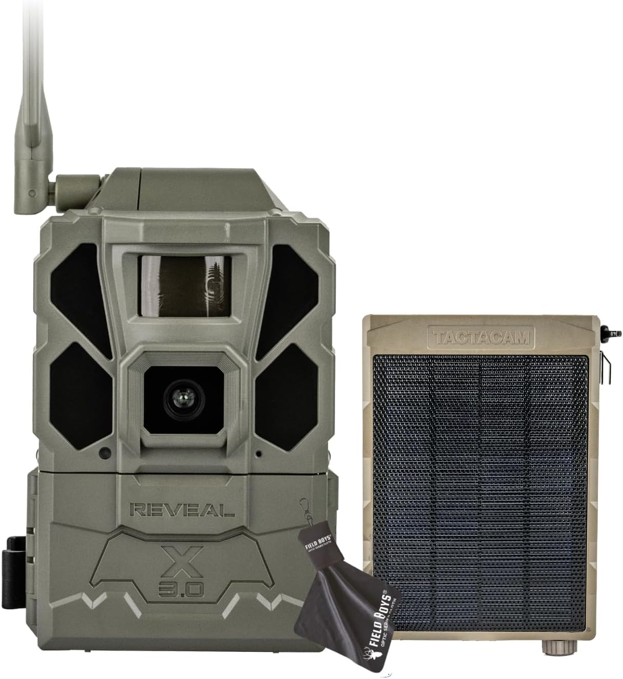 TACTACAM Reveal X Gen 3.0 Cellular Trail Camera with Solar Panel