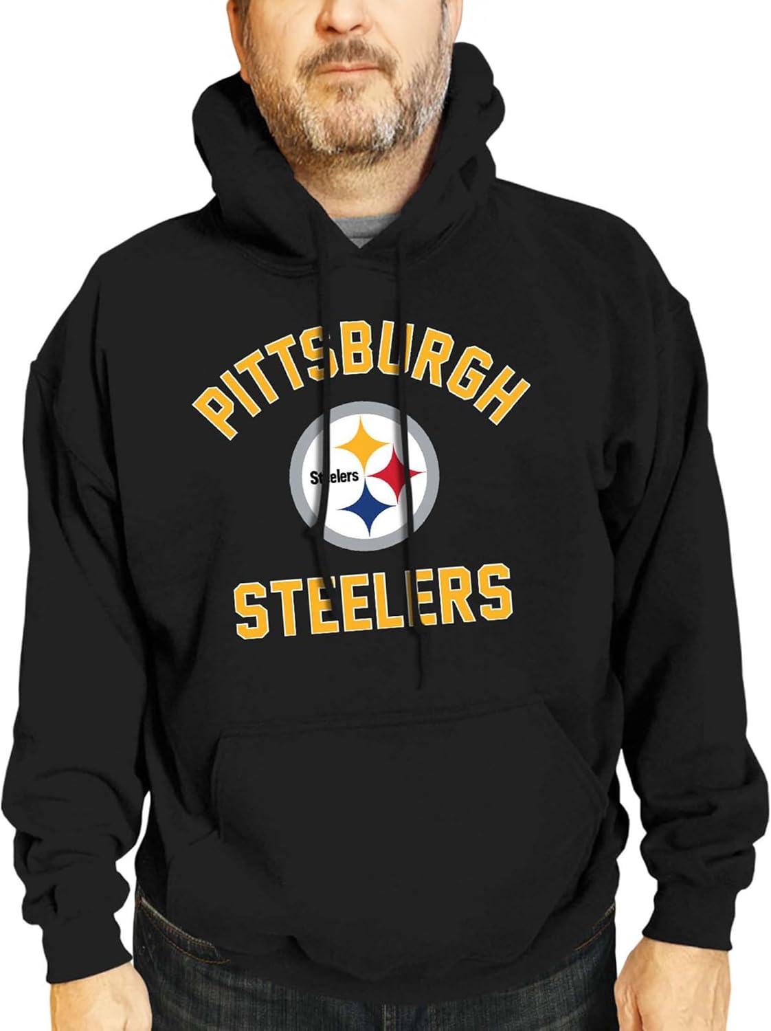 Pittsburgh Steelers Adult Gameday Hooded Sweatshirt for Fans