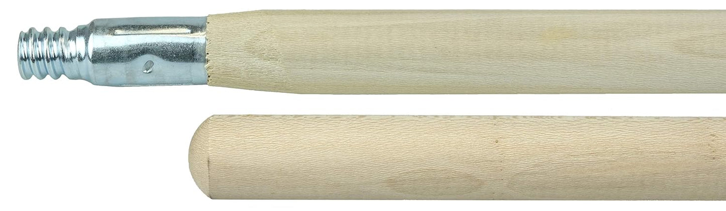 Weiler 60in Hardwood Handle with Metal Tip for Durability