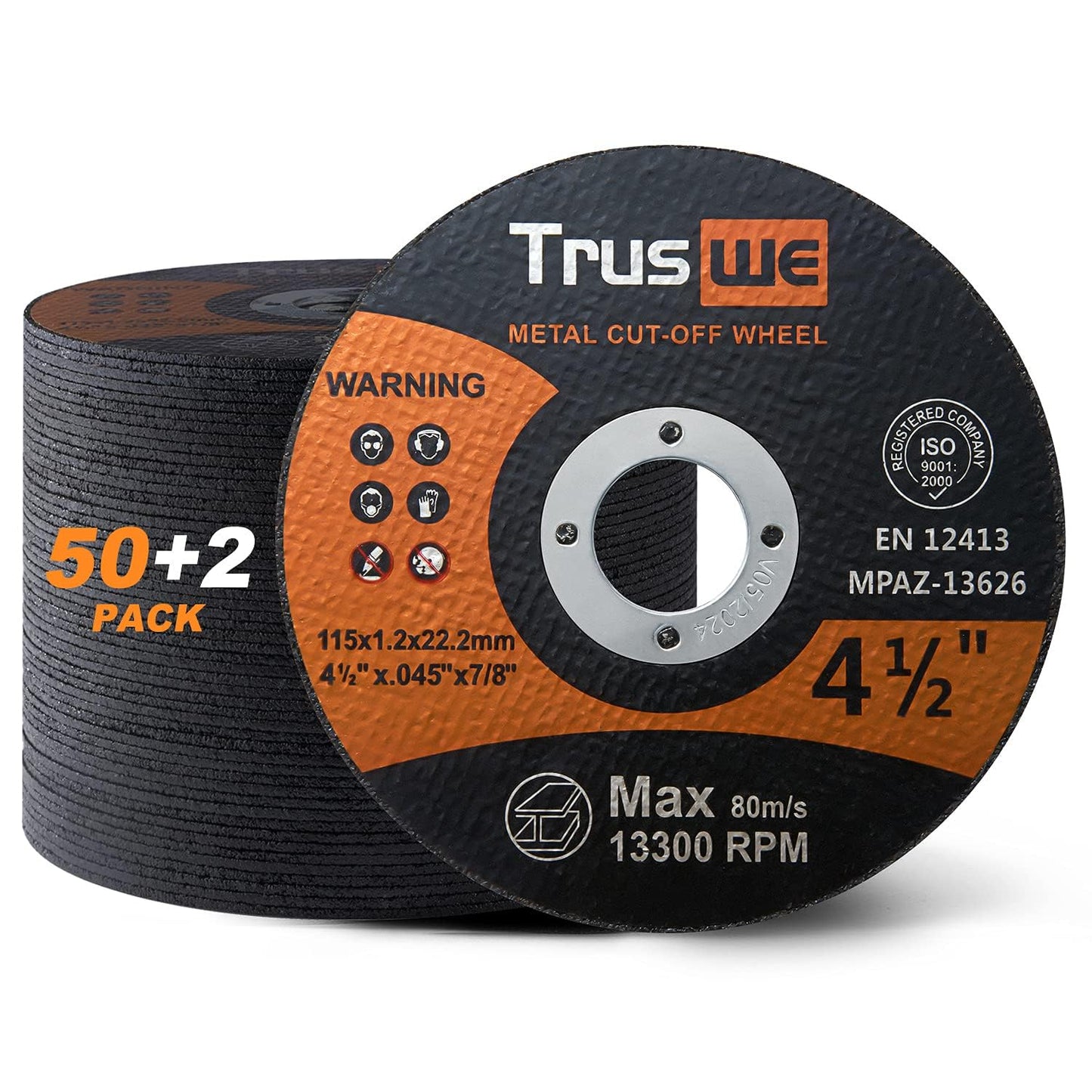Truswe Ultra Thin Cut-Off Wheels Pack - Precision Metal Cutting