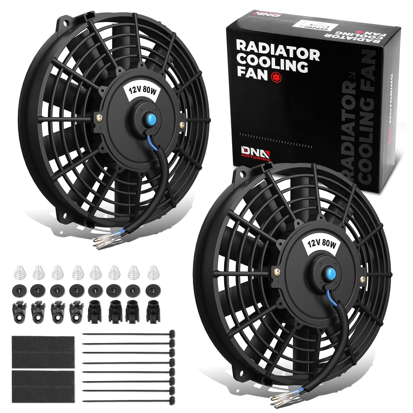 High Performance Electric Cooling Slim Radiator Fan for Cars