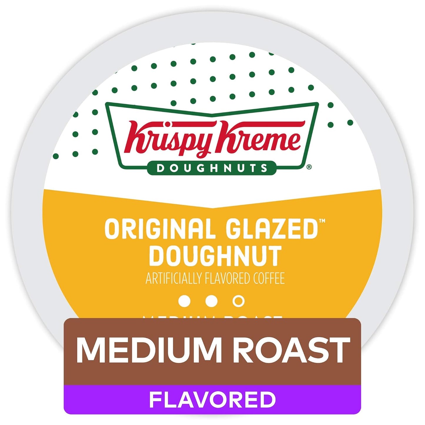 Krispy Kreme Original Glazed Doughnut Coffee K-Cup Pods 72 Count