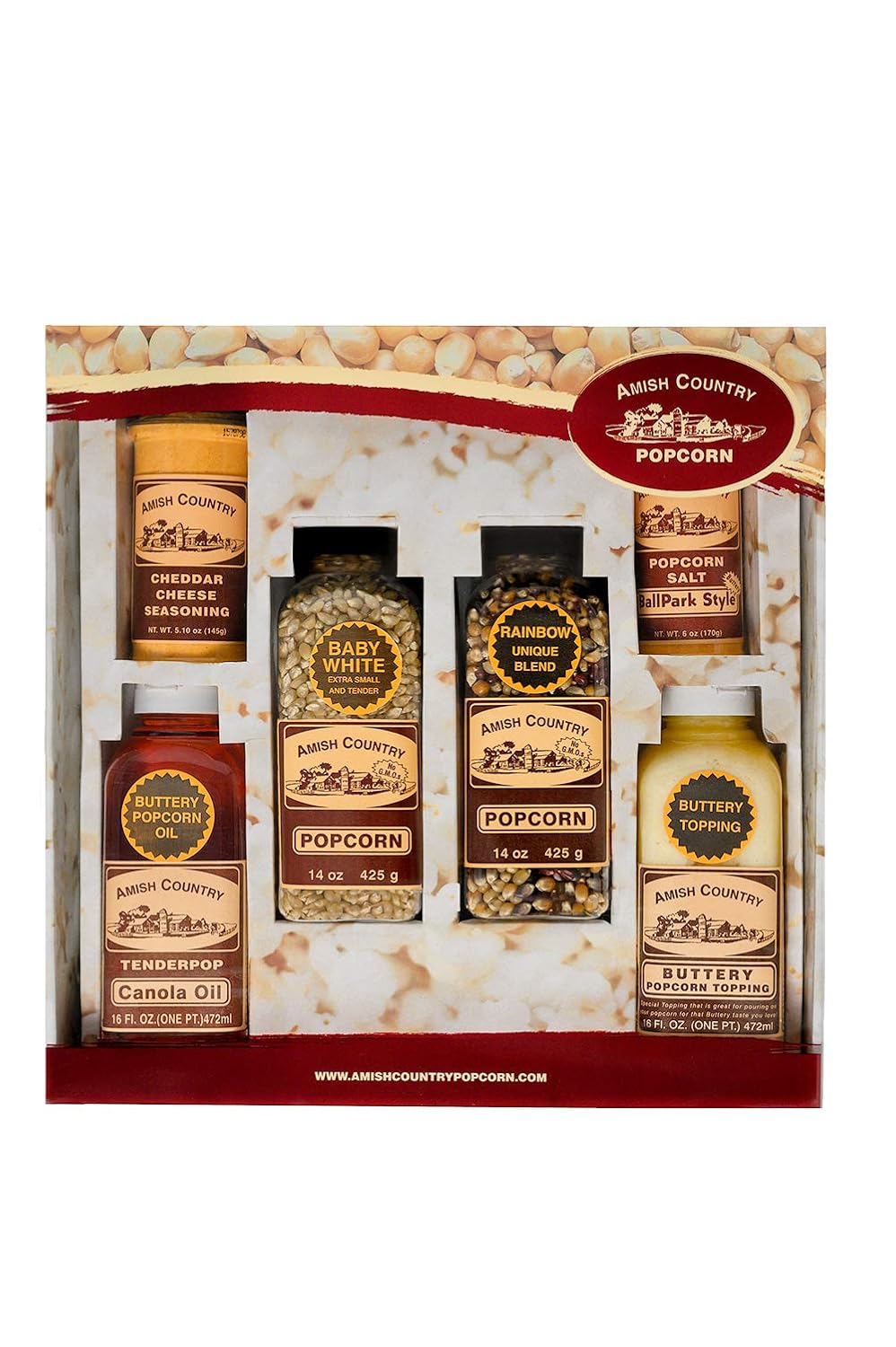 Amish Country Popcorn Variety Bundle for Delicious Snacking