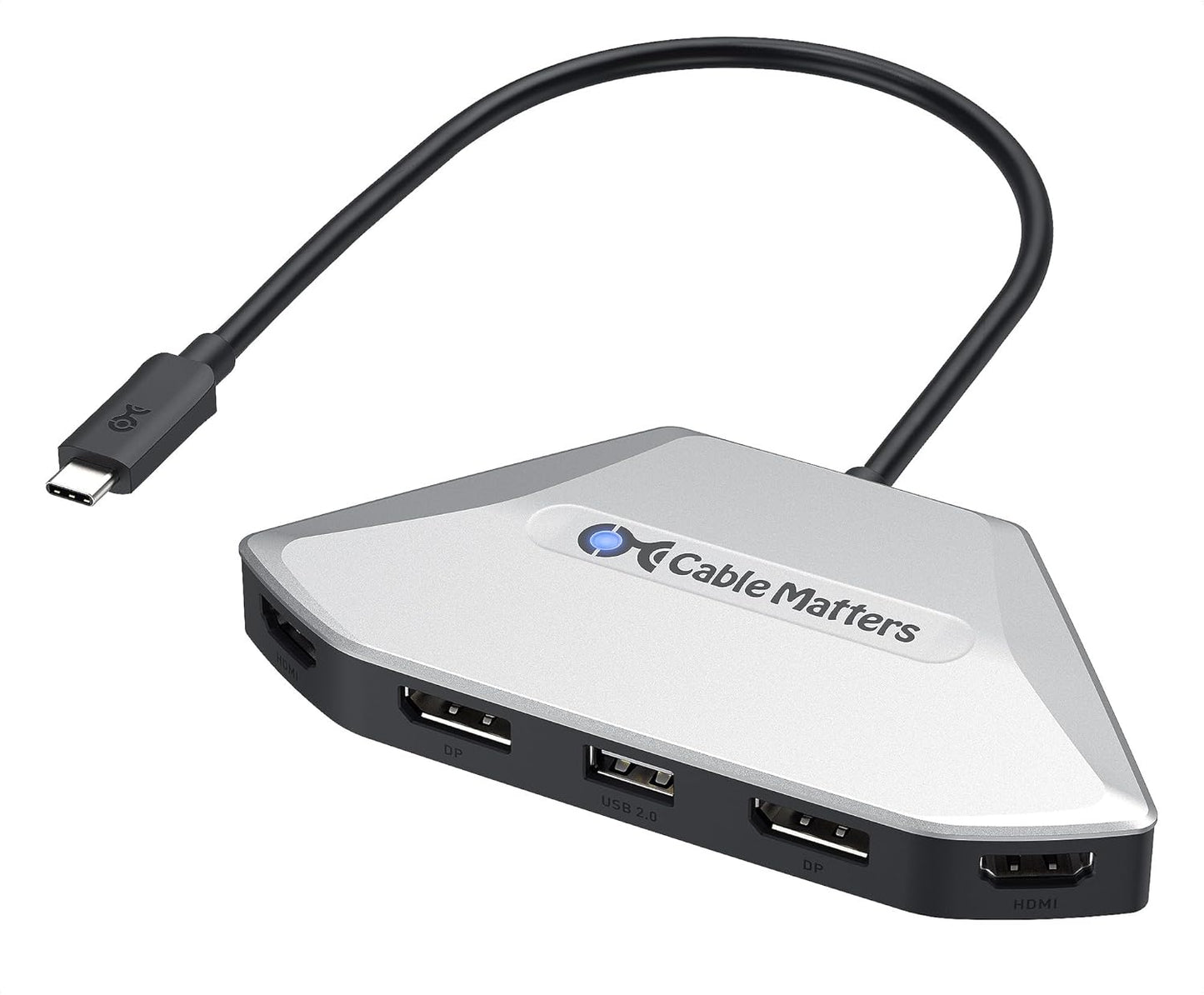4K Quad Display USB C MST Adapter for Ultimate Multi-Monitor Setup