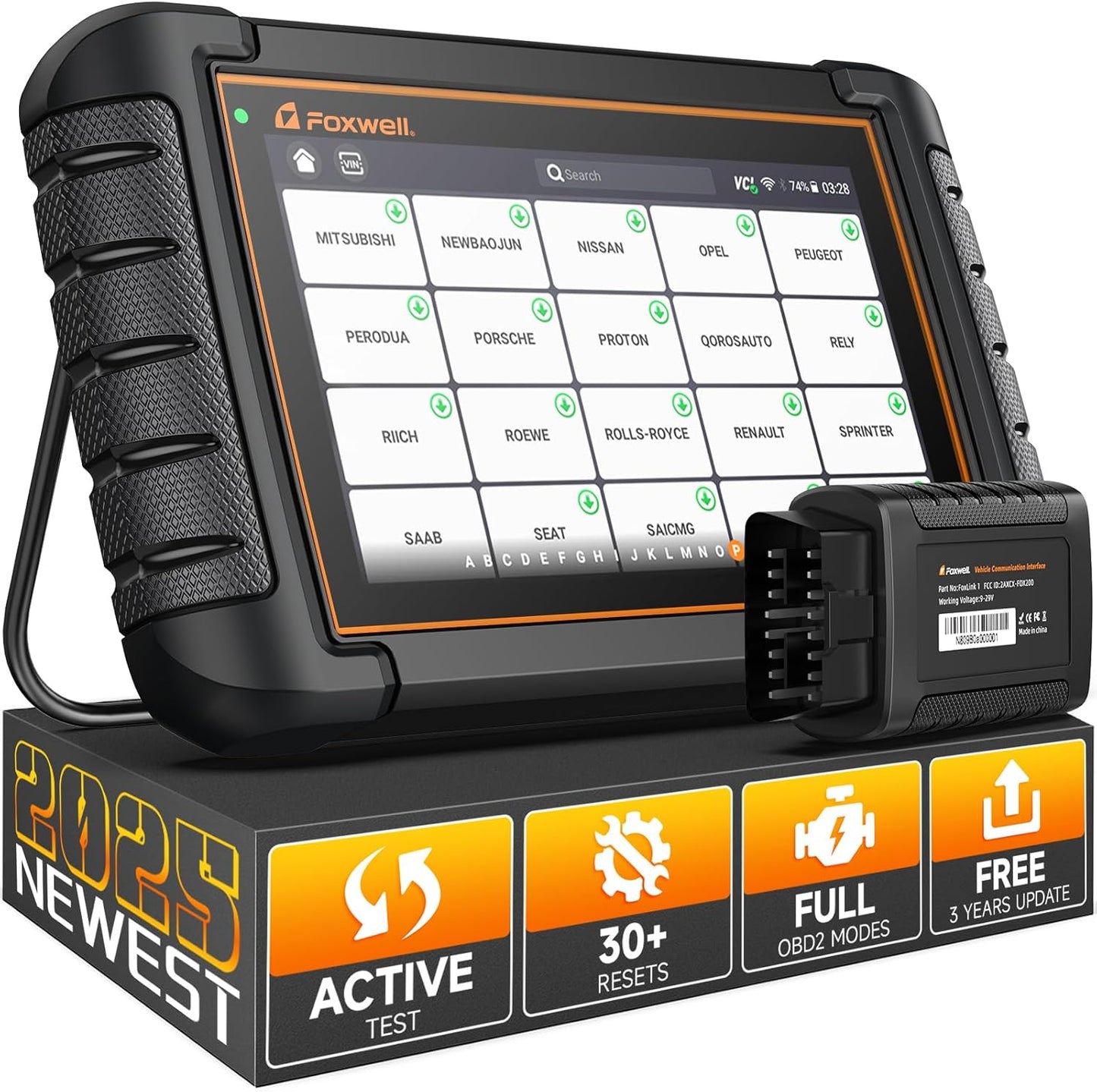 FOXWELL NT809BT Bidirectional Scan Tool for All Vehicles