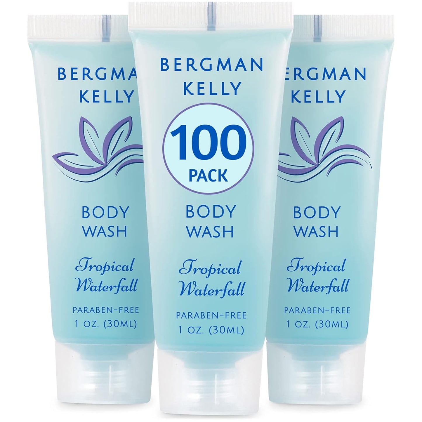 Bergman Kelly Travel Size Body Wash for Hotels and Guests