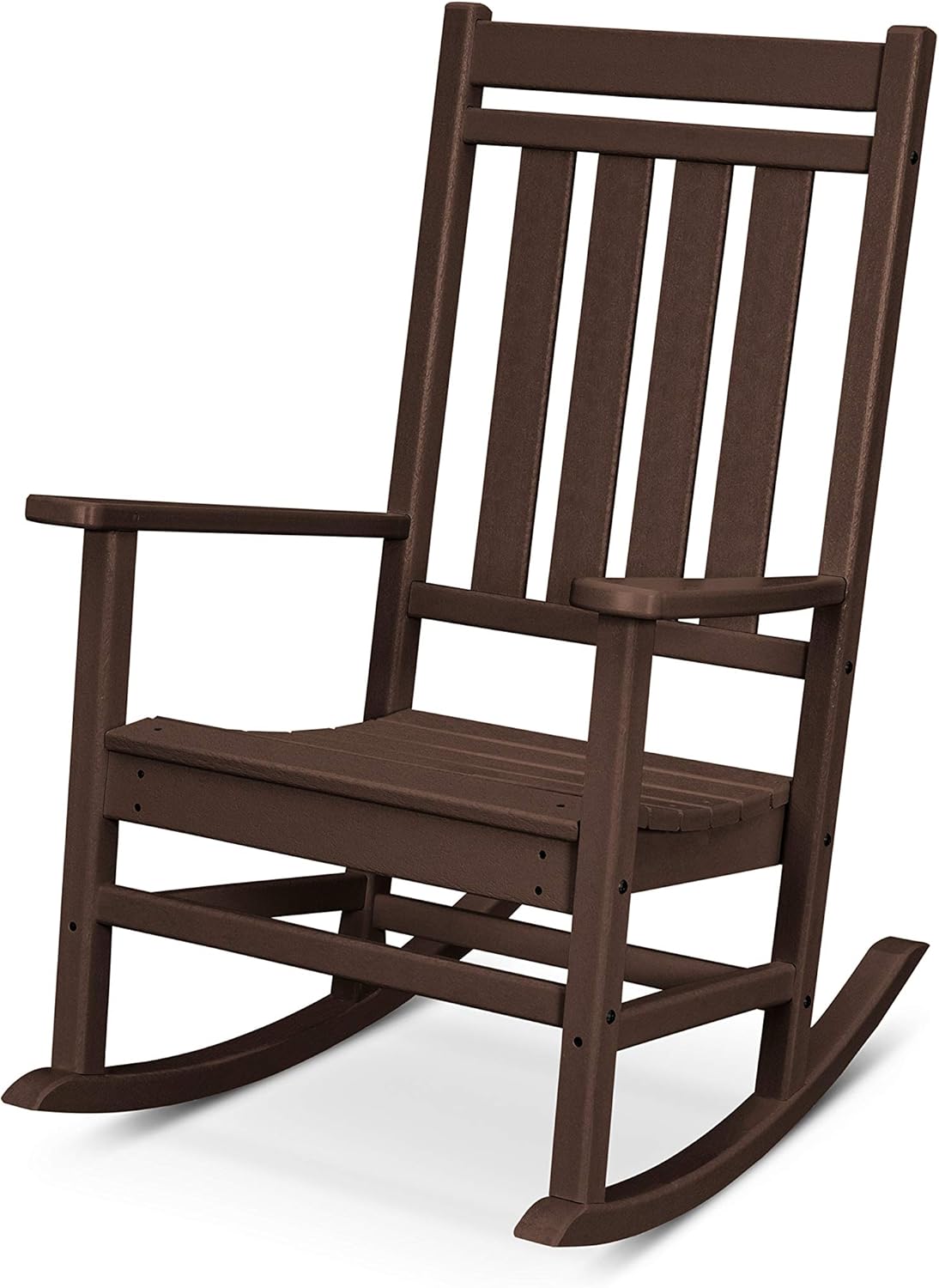 POLYWOOD Estate Rocking Chair - Timeless Mahogany - 34 characters