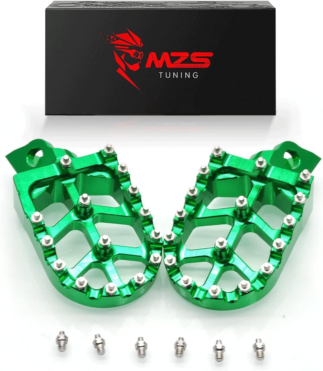 MZS Dirt Bike Foot Pegs for Enhanced Grip and Control