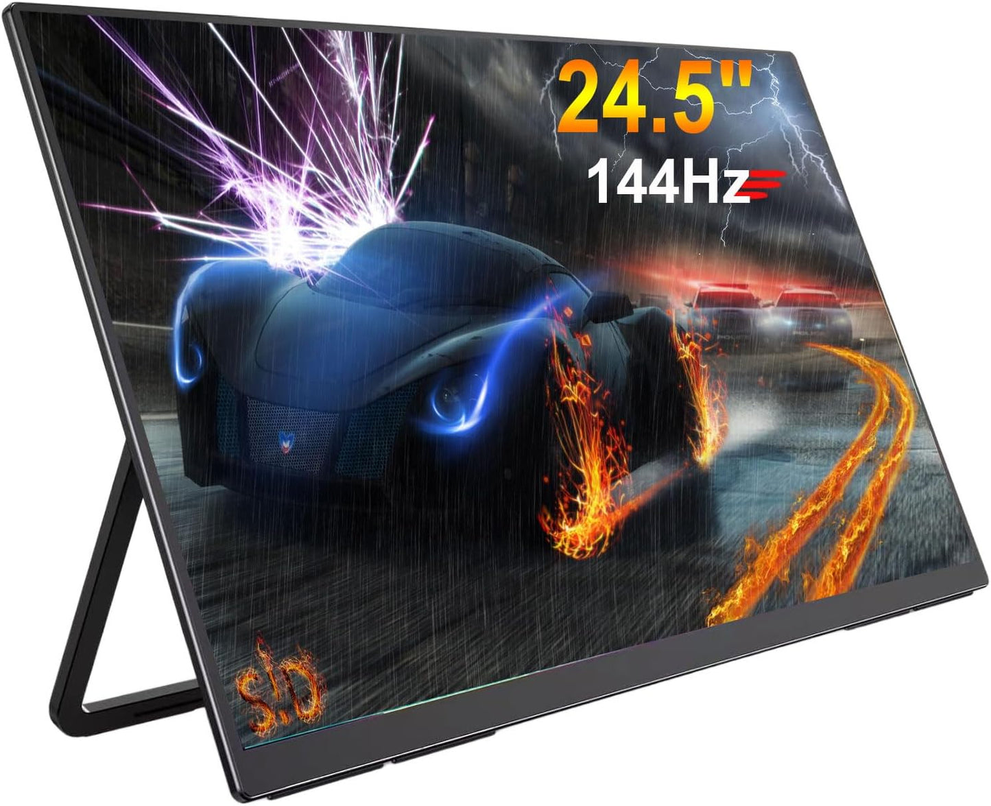 24.5-Inch Large Screen Portable Monitor with 144Hz Refresh Rate