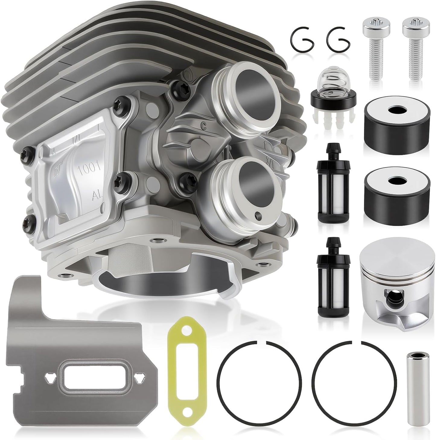 MOTOALL Cylinder Piston Gaskets Kit for Stihl TS410 TS420 Cut-Off Saw