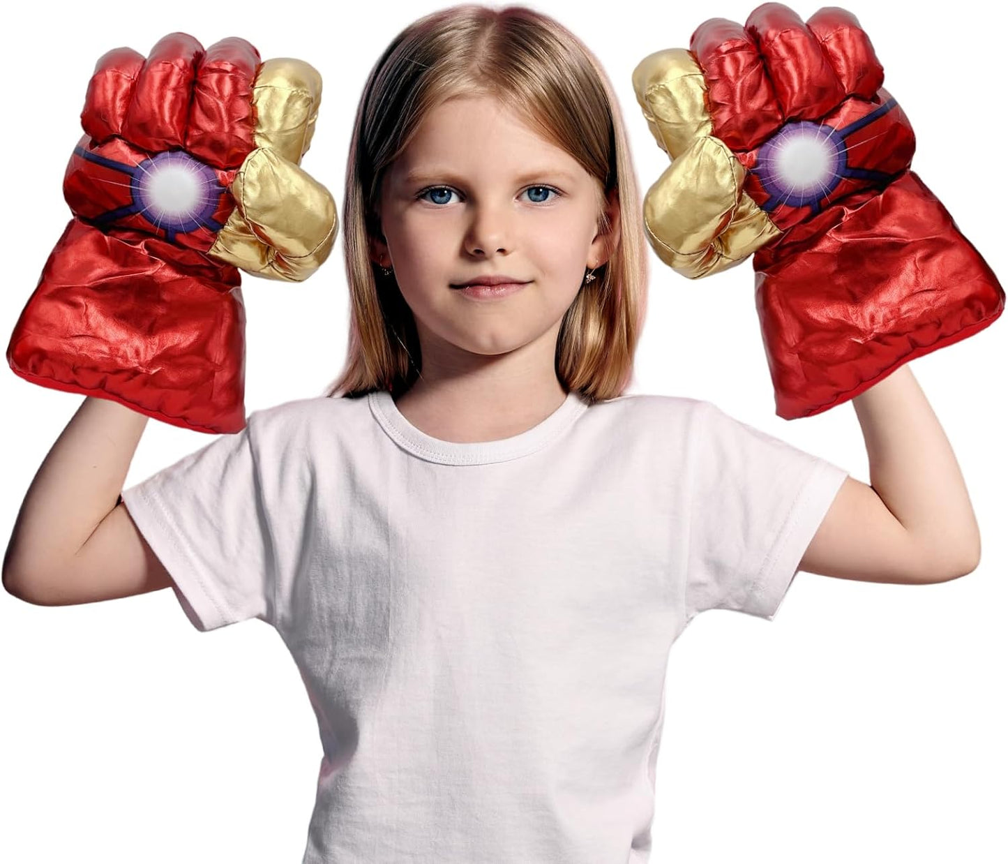 Big Superhero Plush Gloves for Boys - Ultimate Gift!