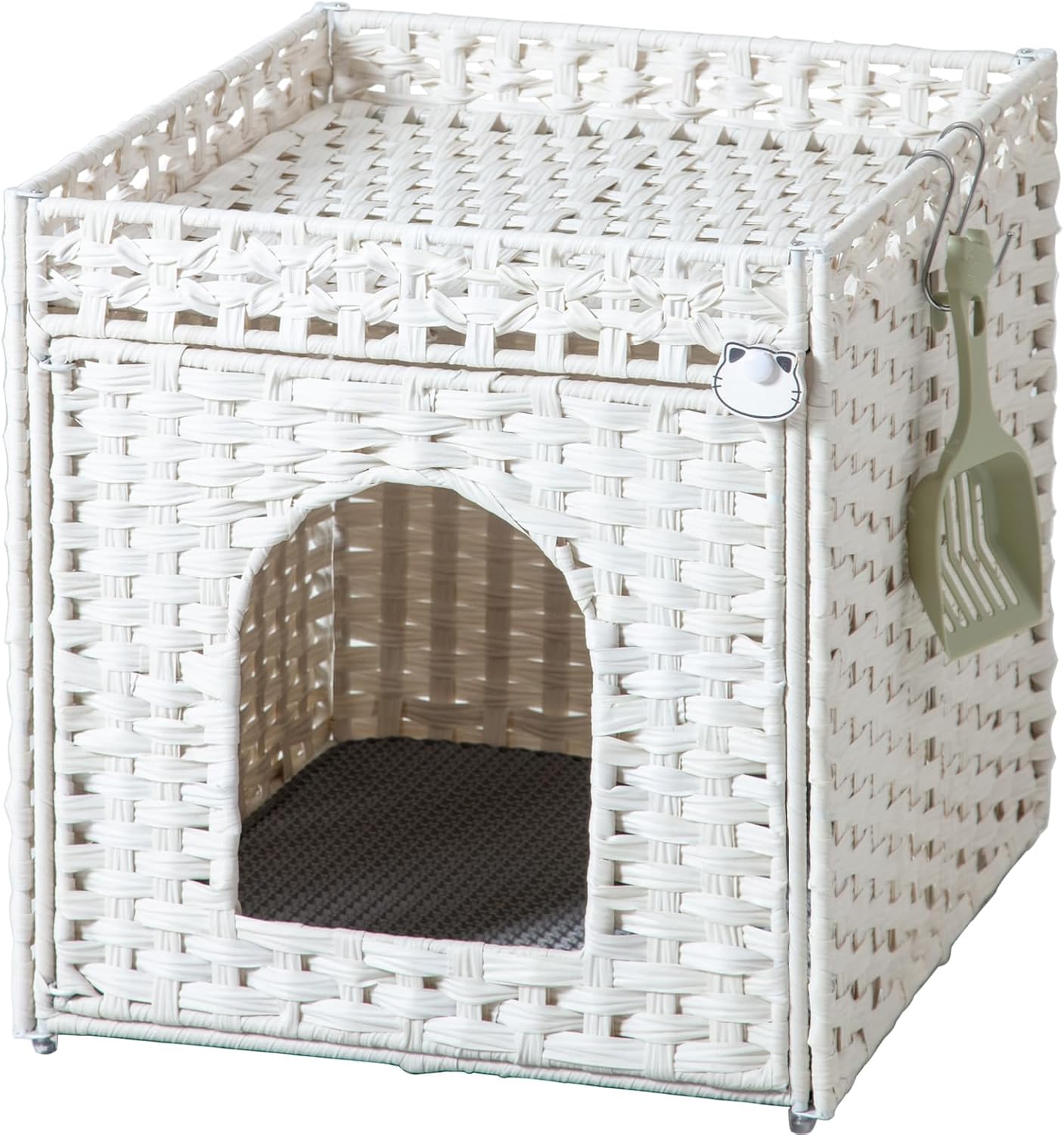 Hidden Cat Litter Box Enclosure Furniture for Stylish Homes