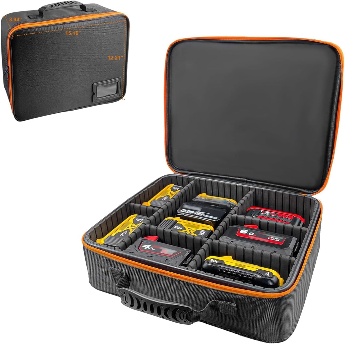 YAMTO Large Battery Case: Organize Power Tools Efficiently!