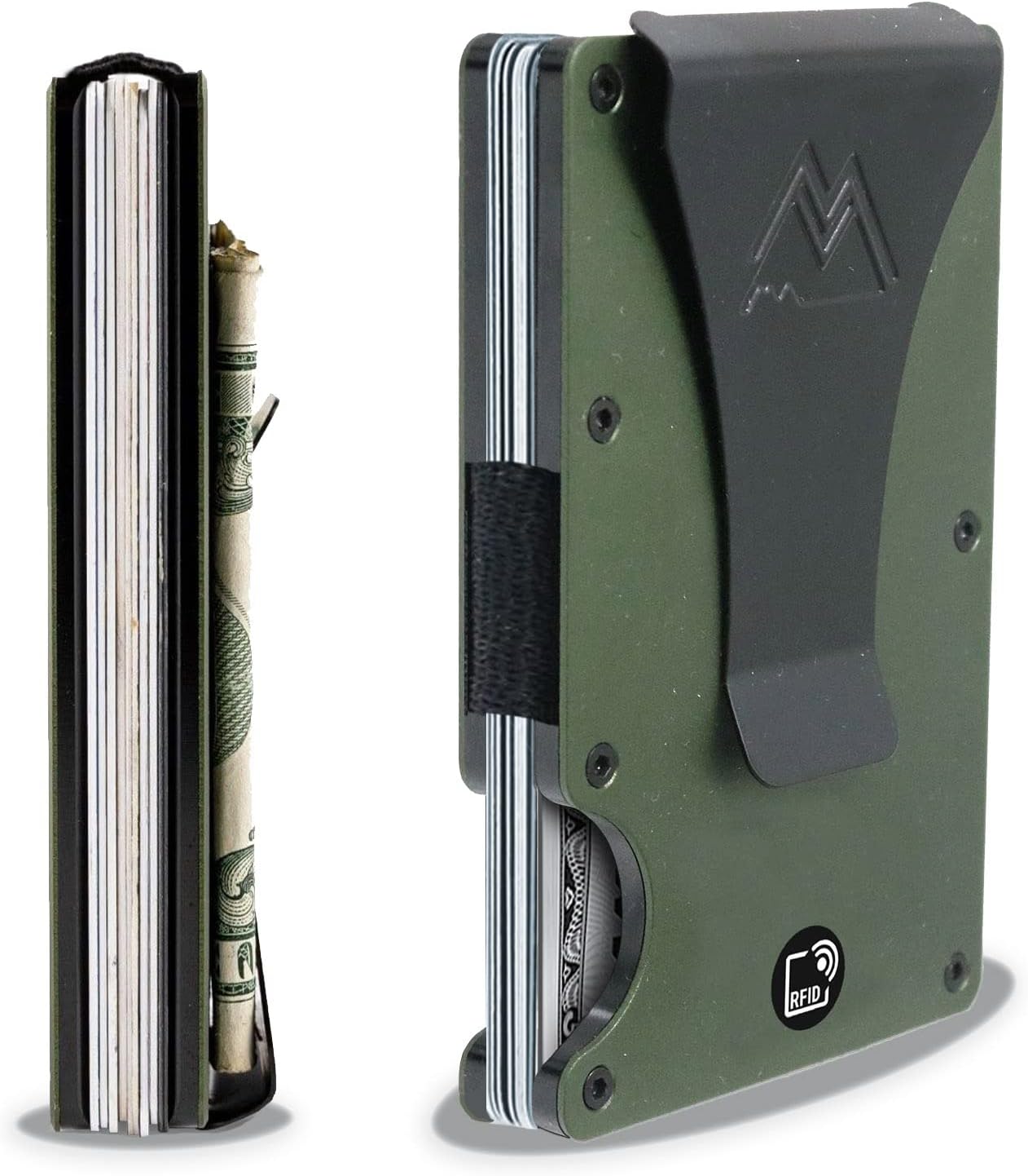 Mountain Voyage Co Minimalist Wallet - Slim RFID Card Holder